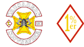 Crusaders Logo and 1 Percenters